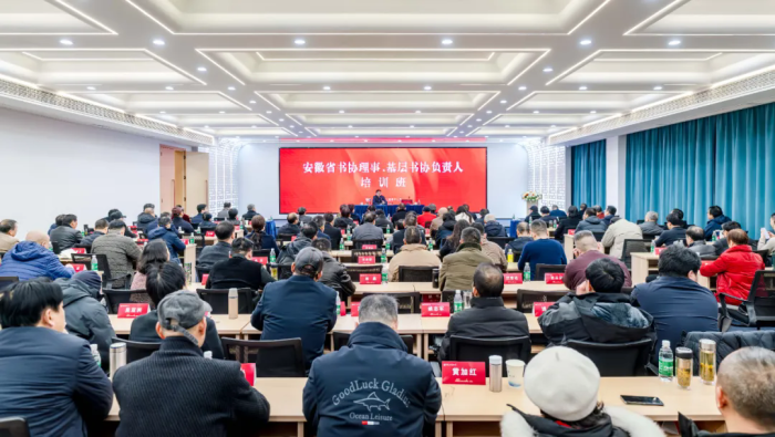 省书协七届一次主席团会议暨理事、基层书协负责人培训班在肥举行